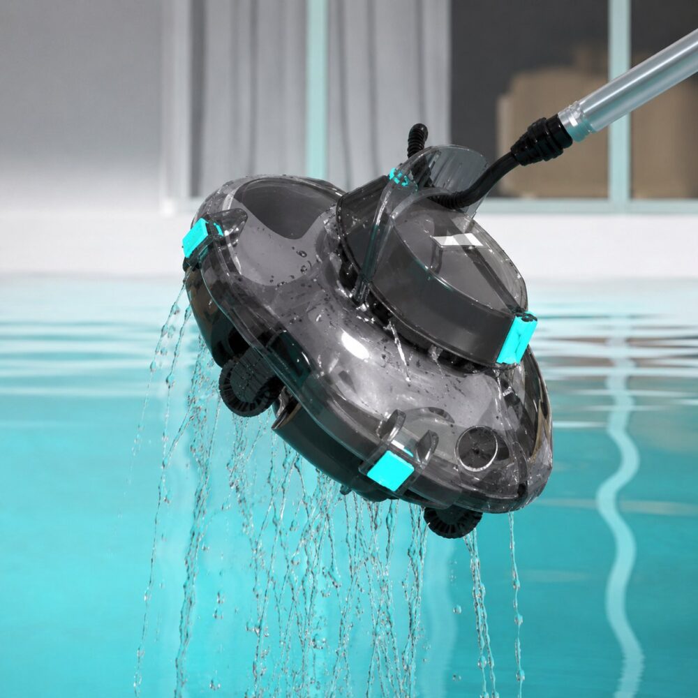 רובוט WYBOT HJ1102P לניקוי בריכות עד 60 מ״ר – BCOOL – תמונה 3