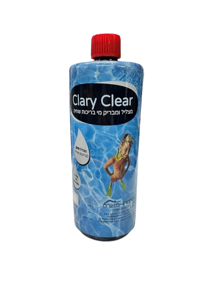 CLARY CLEAR – מצליל ומבריק מי בריכות שחייה – BCOOL