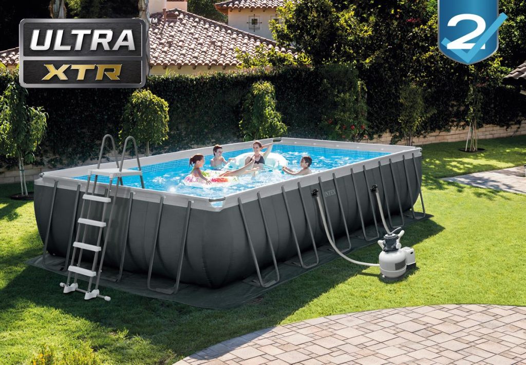 INTEX 26364 – בריכת אולטרה XTR, מידות 3.66×7.32 מטר
