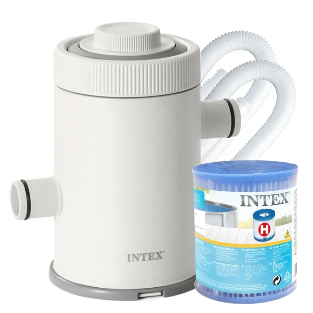 משאבת סינון לבריכה 1250 ליטר/שעה מבית INTEX, דגם 26602 – BCOOL