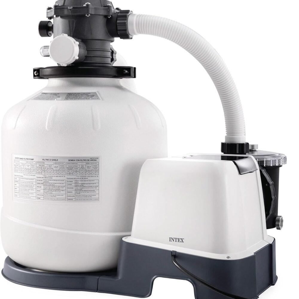 מערכת משאבת חול וכלורינטור מלח QX2600 - INTEX דגם 26680 – BCOOL