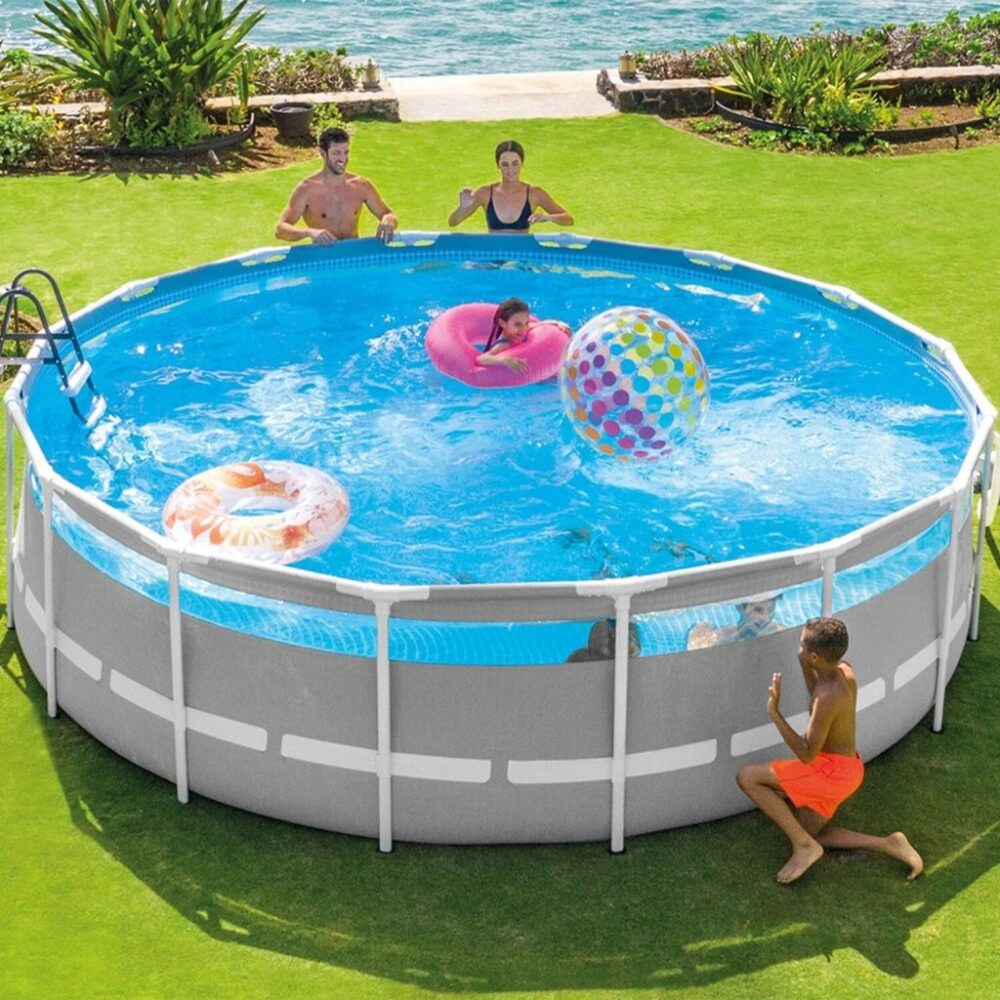 הכל כלול! בריכה מידות 427×107 INTEX 26722 – BCOOL – תמונה 2