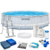בריכה עגולה מידות 488×122 שברון PRISM INTEX 26746 – BCOOL
