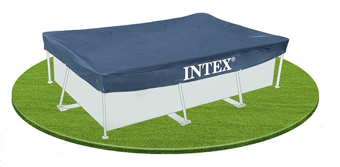 INTEX 28036 - כיסוי עליון לבריכת צינורות מלבנית 160×260 – BCOOL