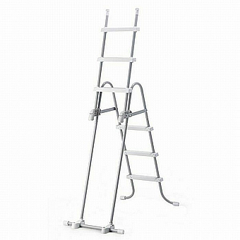 סולם לבריכה בטיחותי מתפרק 1.22 מ' - INTEX דגם 28076 – BCOOL – תמונה 2