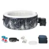 ג'קוזי Purespa Glow Deluxe Bubble ל-4 אנשים מבית INTEX, דגם 28494