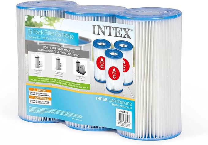INTEX 29003 - סט 3 יחידות פילטר לבריכה מסוג A – BCOOL