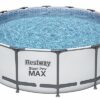 בריכה עגולה BESTWAY 5612X Pro Max, קוטר 4.27 מטר, עם משאבת נייר 800 גלון