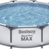 בריכת עמודים עגולה מסדרת Steel Pro MAX של BESTWAY – דגם 56406