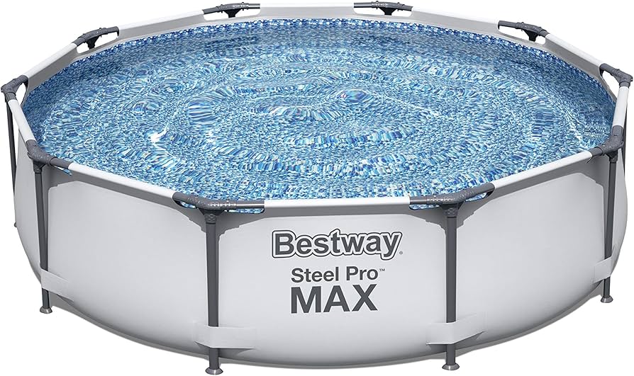 בריכת עמודים עגולה מסדרת Steel Pro MAX של BESTWAY – דגם 56406