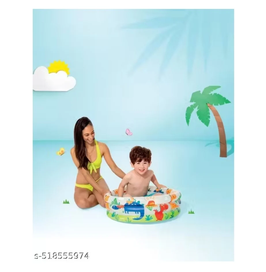 בריכת תינוקות מתנפחת נוחה לשימוש - INTEX דגם 57106 – BCOOL – תמונה 4