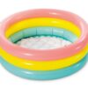 בריכה מתנפחת לילדים בצבעי הקשת מבית INTEX, דגם 57107 – BCOOL
