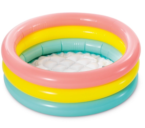 בריכה מתנפחת לילדים בצבעי הקשת מבית INTEX, דגם 57107 – BCOOL