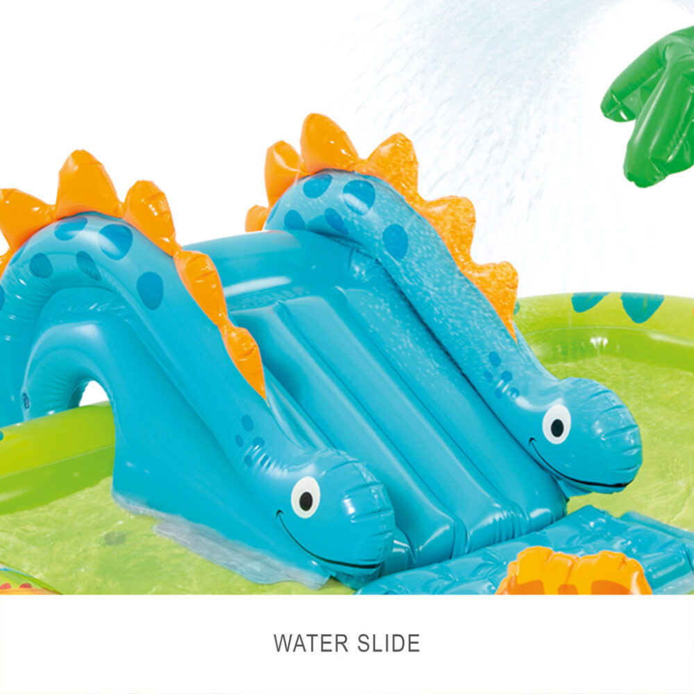 INTEX 57166 – בריכת משחקים לילדים מתנפחת פארק היורה, מידות 191×152×58 ס״מ – תמונה 5