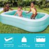 בריכה מלבנית מתנפחת במידות 229×147 - INTEX דגם 57181 – BCOOL