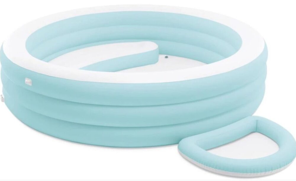 בריכה מתנפחת עם גגון וספסל ישיבה - INTEX דגם 57195 – BCOOL – תמונה 2