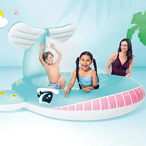 בריכה לויתן משפריצה מים - INTEX דגם 57440