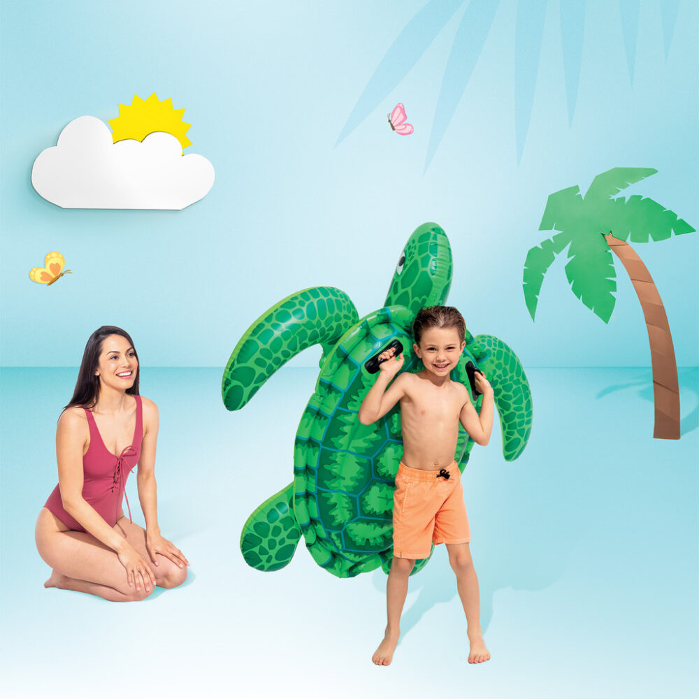 INTEX 57524 - מצוף מתנפח בצורת צב – BCOOL – תמונה 4
