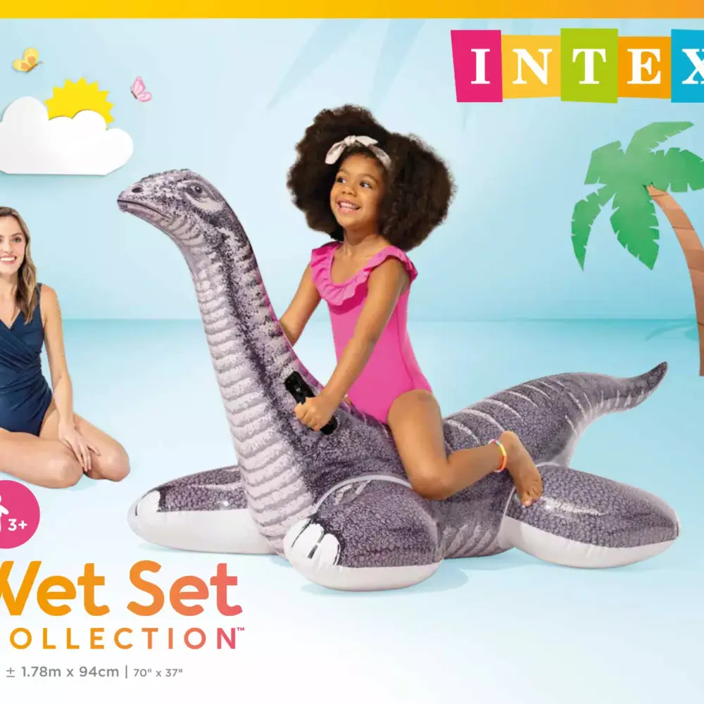 דינוזאור מים מתנפח מבית INTEX, דגם 57584 – BCOOL – תמונה 2