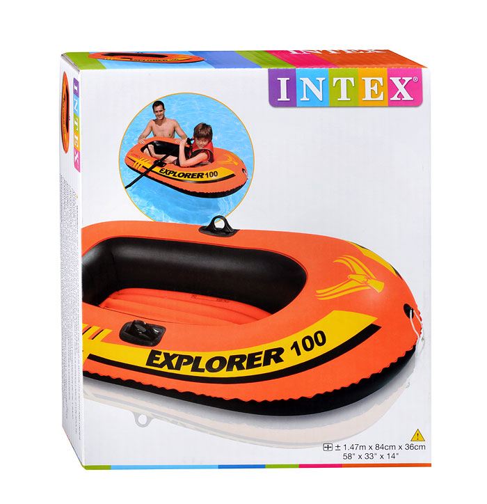 סירת שייט מתנפחת זוגית EXPLORER INTEX 58330