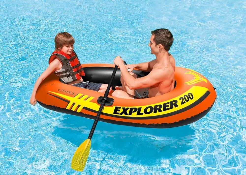 סירת שייט מתנפחת זוגית EXPLORER INTEX 58330 – BCOOL – תמונה 3