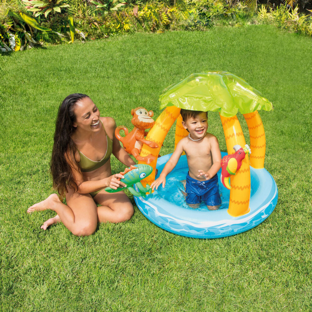 בריכת ילדים מתנפחת אי טרופי - INTEX דגם 58417 – תמונה 2