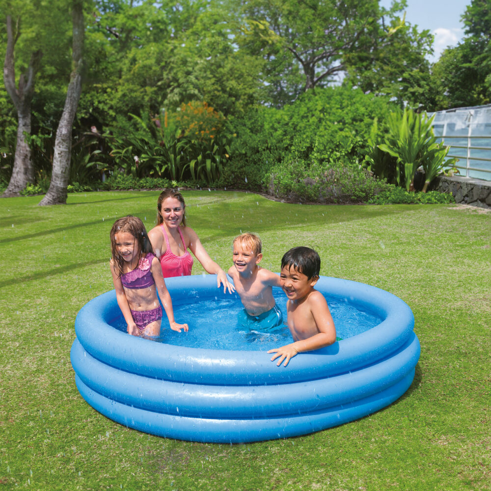 INTEX 58446 - בריכה מתנפחת לילדים בצבע כחול לקיץ – BCOOL – תמונה 2
