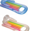 INTEX 58802 - מזרן ים צבעוני מתנפח עם משענת – BCOOL