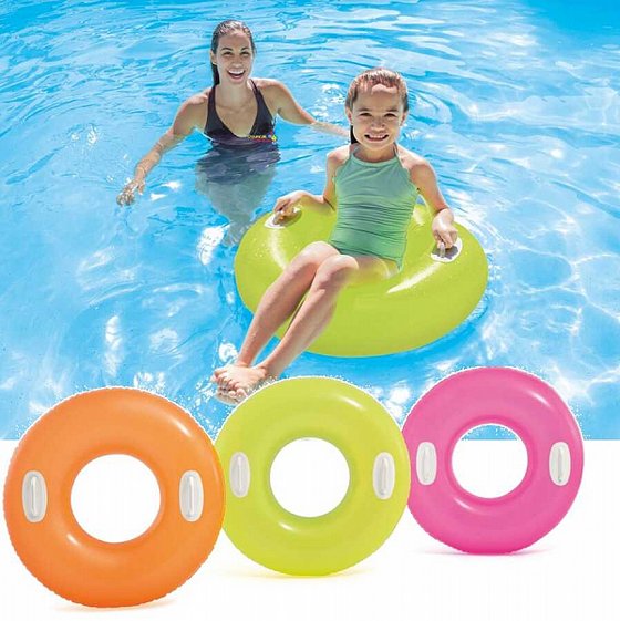 גלגל ים מתנפח עם ידיות מבית INTEX, דגם 59258
