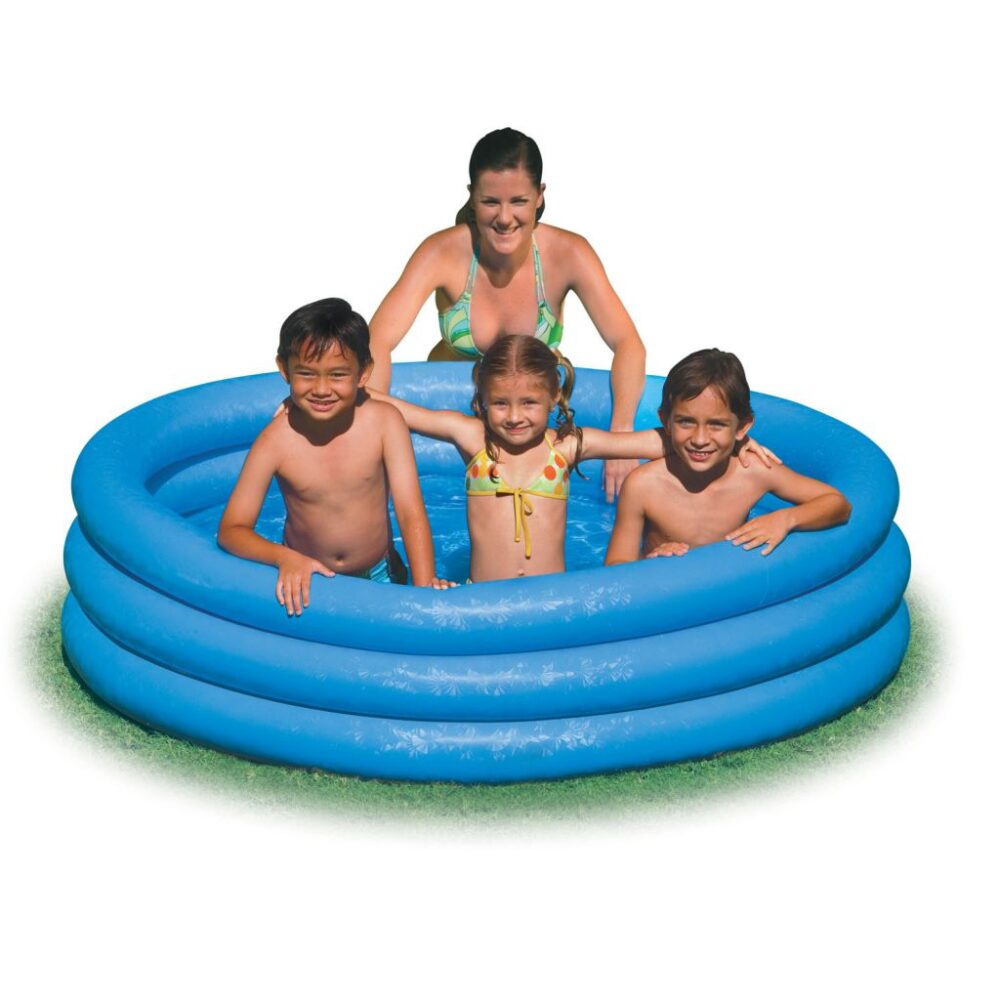 INTEX 59416 - בריכה מתנפחת לילדים כחולה 3 קומות – BCOOL – תמונה 2
