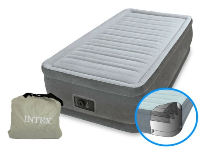 מזרן מתנפח יחיד מרופד INTEX 64412 – BCOOL
