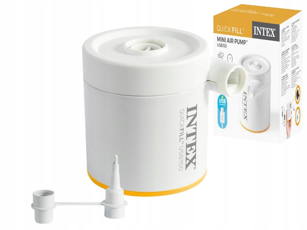 USB INTEX 66616 – משאבת ניפוח מיני חשמלית חיבור – BCOOL