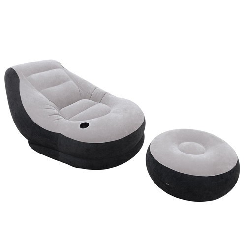 INTEX 68564 – ספה מתנפחת נוחה עם הדום לחצר – BCOOL
