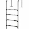 סולם כניסה SL-415 – 4 שלבים מנירוסטה לבריכה עמוקה – BCOOL
