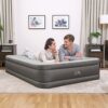 BESTWAY 69050 - מזרן מתנפח זוגי עם משאבה מובנית חדש 46 ס״מ FORTECH – BCOOL