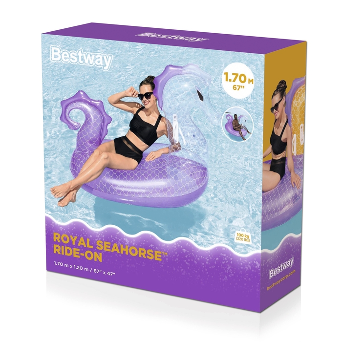 סוס ים מלכותי מתנפח BESTWAY 41505 – BCOOL