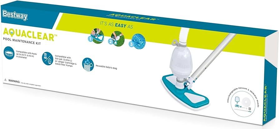 BESTWAY 58234 - סט ניקיון לבריכה AQUACLEAN