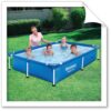 בריכת מלבנית- מידות 221×150×43 ס״מ - BESTWAY דגם 56401 – BCOOL