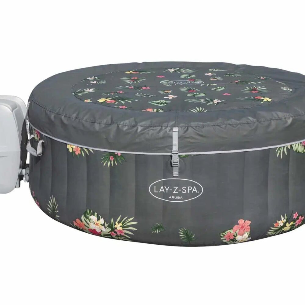 ג'קוזי מתנפח בהדפס פרחוני ARUBA מבית BESTWAY, דגם 60061 – תמונה 5