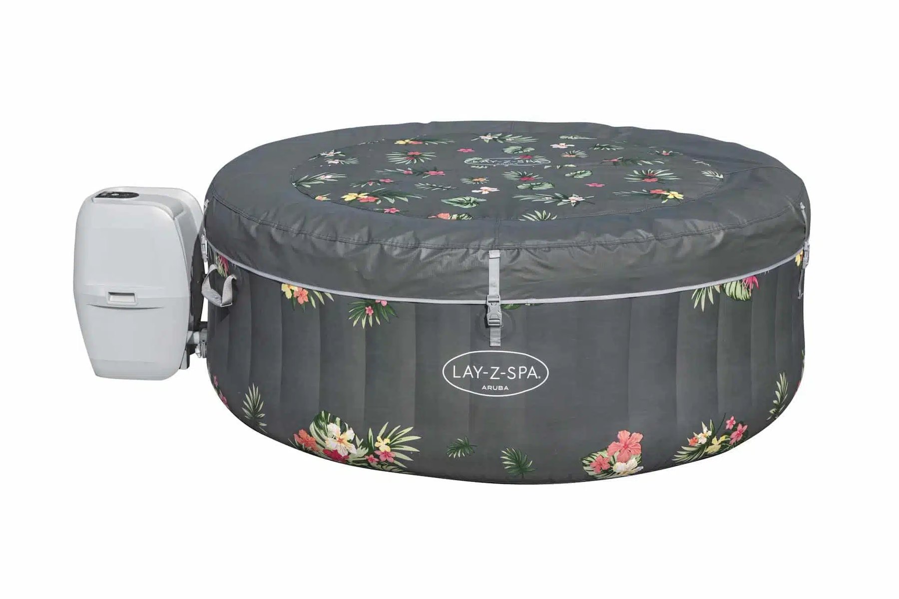 ג'קוזי מתנפח בהדפס פרחוני ARUBA מבית BESTWAY, דגם 60061 – תמונה 5