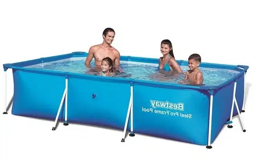 BESTWAY 56405 - בריכת שחייה מלבנית 400×211×81 – BCOOL