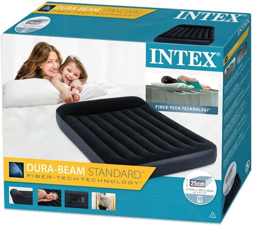 INTEX 64148 - מזרן מתנפח בקטיפה עם משאבה – תמונה 4