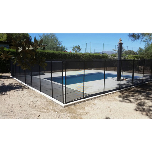 גדר רשת בטיחות ALVIPOOL שחורה, אורך 3 מטר – תמונה 4