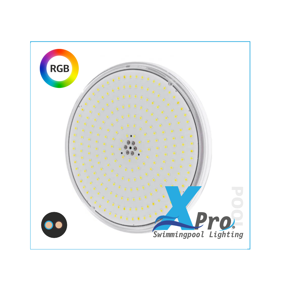 מנורת LED צבעונית לבריכה