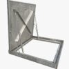 מכסה נירוסטה לחדר מכונות, 110×110 ס״מ (96/96) – BCOOL