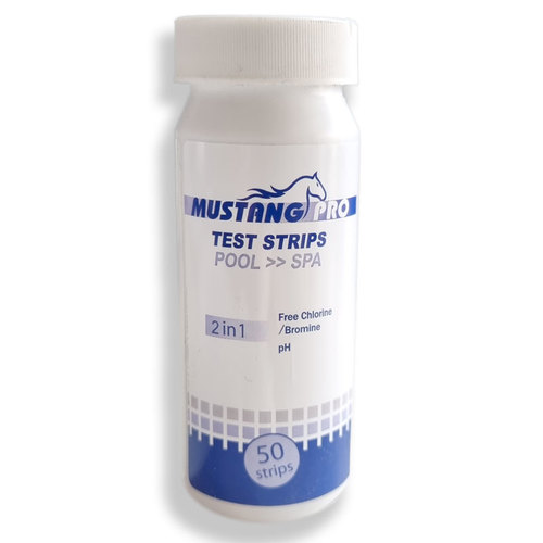 50 סטיקים MUSTANG לבדיקת כלור – BCOOL