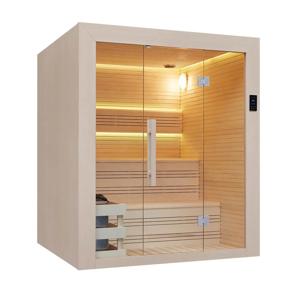 סאונה יבשה מלבנית Serenity, 200×170 ס״מ, מרווחת ל-3 עד 4 אנשים – BCOOL – תמונה 4