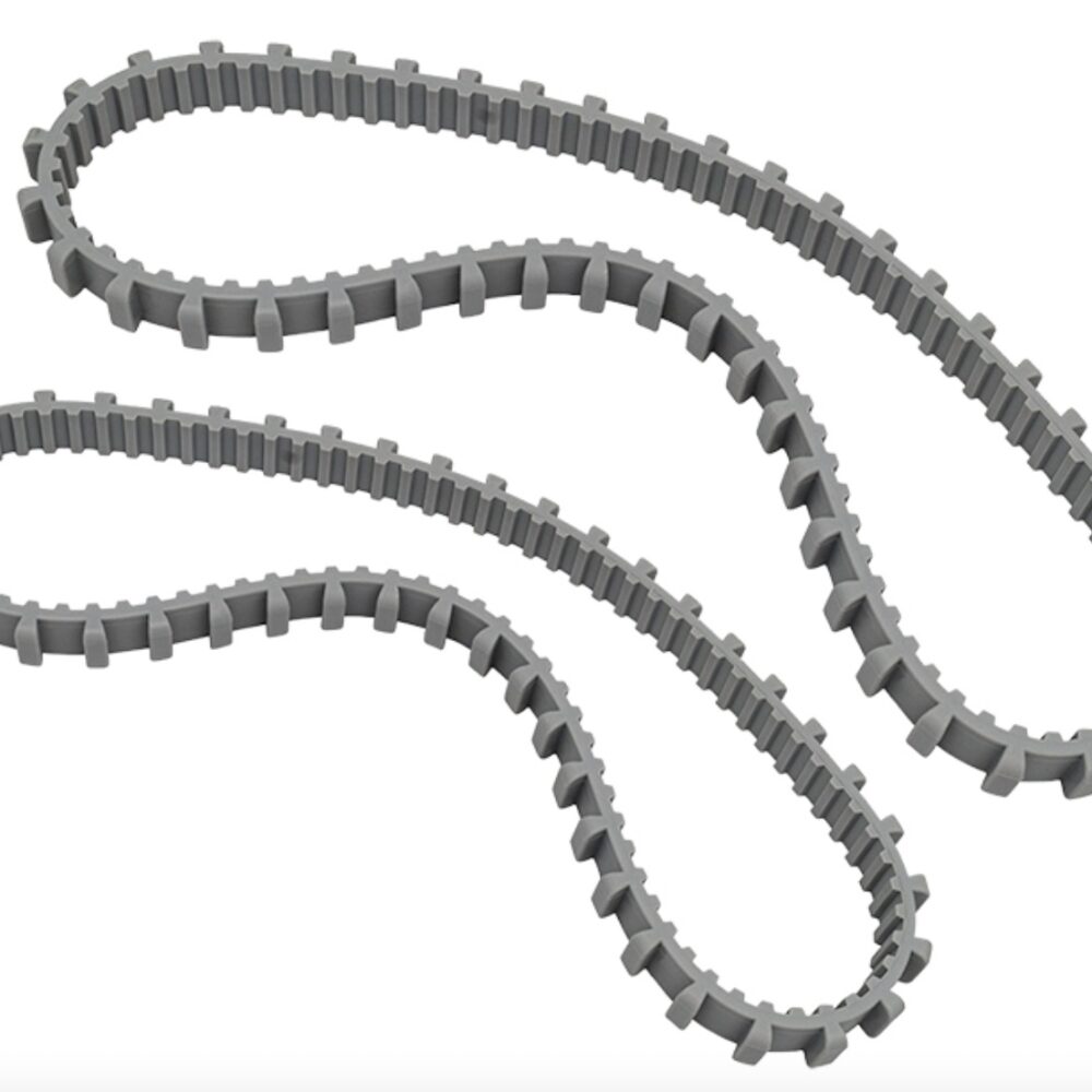 MAYTRONICS – זוג זחלים אפורים (ארוך + קצר) לרובוט