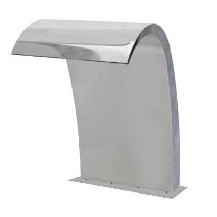 מפל מים נירוסטה בעיצוב ויקטוריה, 70×50 ס״מ – BCOOL