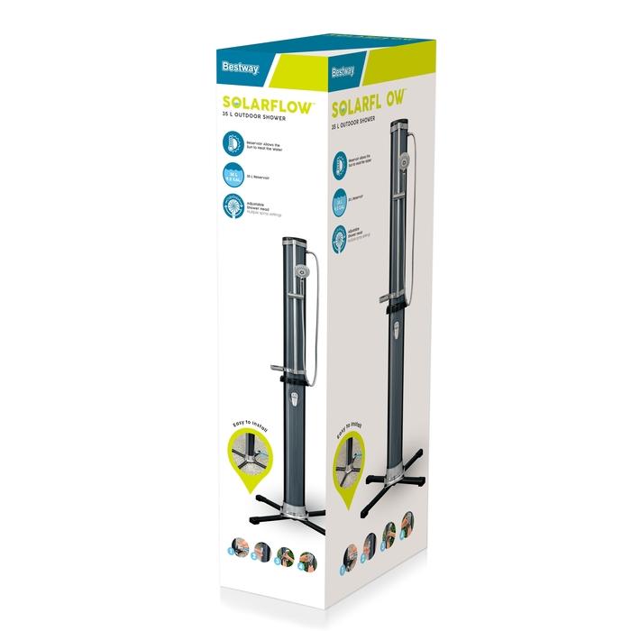 מקלחון חיצוני BESTWAY 58696, נפח 35 ליטר, עם ראש מתכוונן – תמונה 2